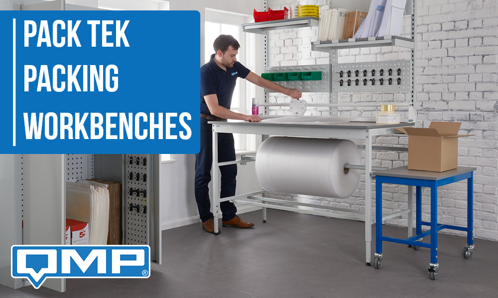 Pack Tek Packing Workbenches - Manufacture at QMP