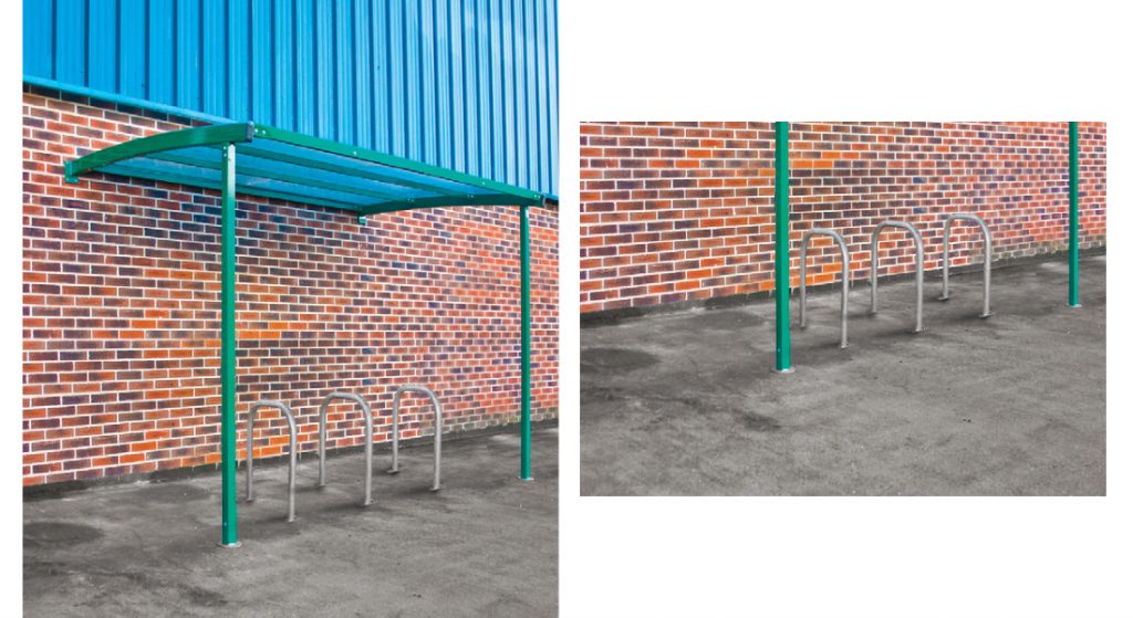 Wall Mounted Cycle Shelters