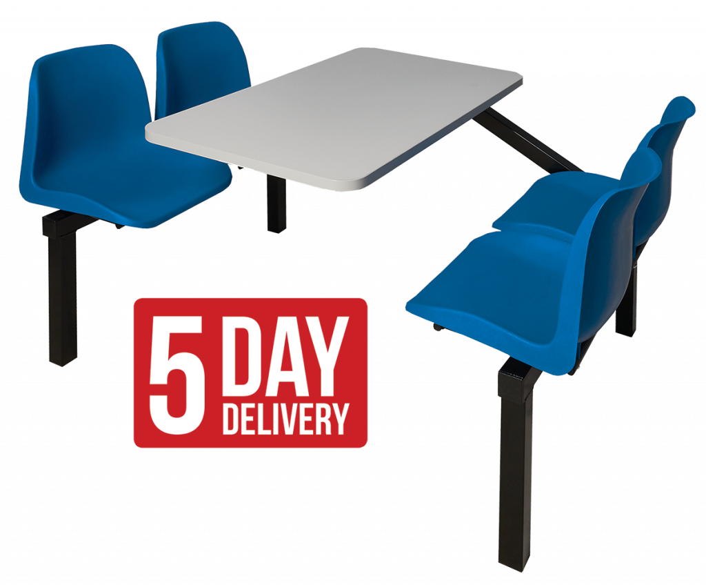 5 day delivery canteen furniture