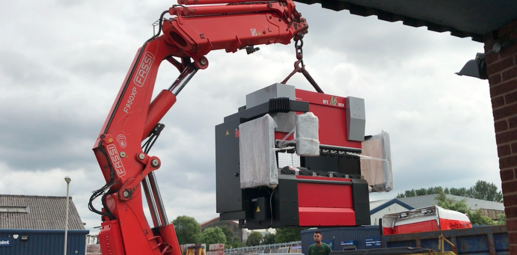 Installation of Robotic Bending Cell