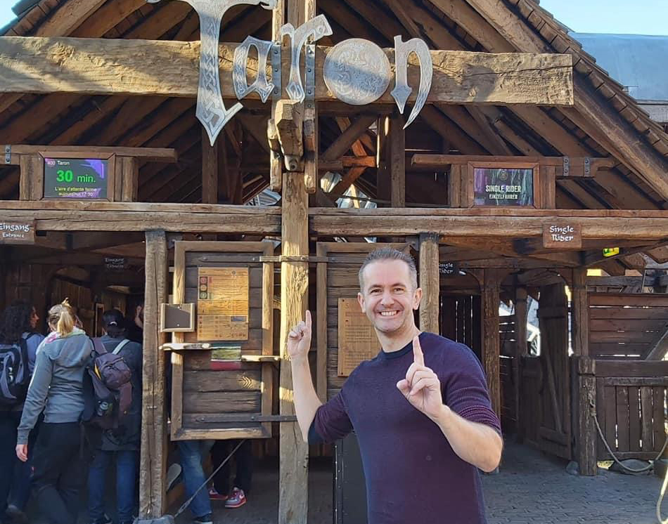 meet the team - Paul Ellis rollercoaster