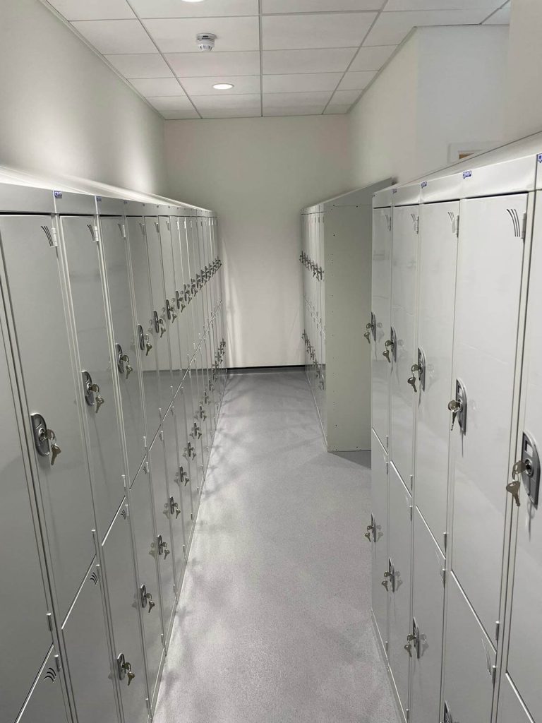 sloping top lockers overview