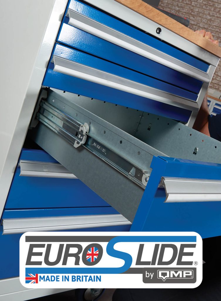 euroslide logo and cabinet