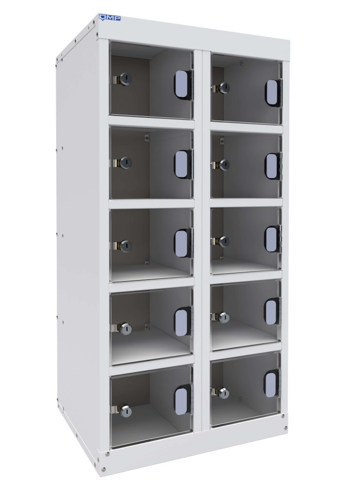 dual usb phone charging lockers perspex doors
