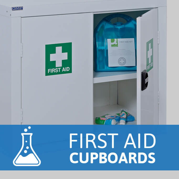 first aid cupboards