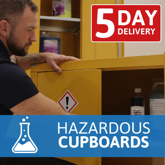 hazardous cupboards