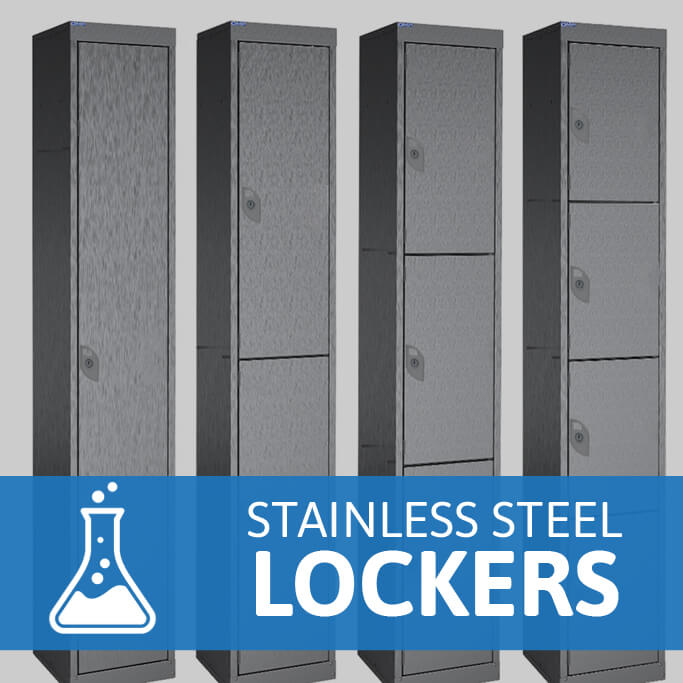 stainless steel lockers