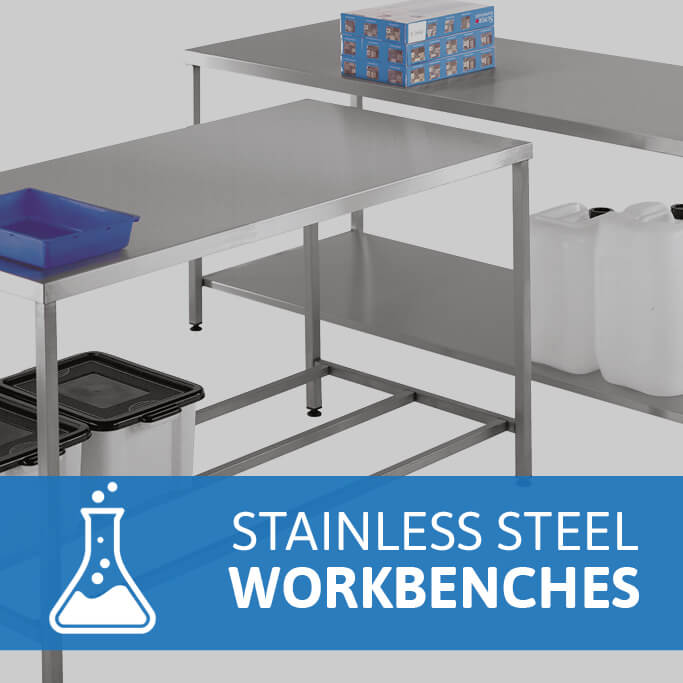 stainless steel workbenches