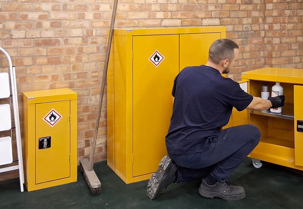 workplace storage mistakes cupboard in situ