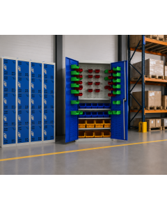 Container Storage Cupboard - With Doors