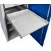 Pull Out Shelf - Suitable for W.600 D.750 Euroslied Cabinets - Light Grey