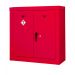 Pesticide & Agrochemical Security Cupboard - 2 Shelves - H.1200 W.1200 D.460