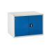 Euroslide Superbench Cabinets - Double Cupboard 1x550mm - H.620 W.900 D.650 - Blue