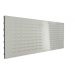 Back Panel - Louvred / Perforated - 1200mm Light Grey