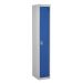 Secure Locker - Dark Blue Doors - H.1800 W.450 D.450 - 1 Compartment