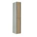 Timber Door Locker - 1 Compartment - Plain Medium Oak Doors - H.1800 W.300 D.450