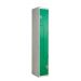 Z-Door Locker - Steel Door - Green Doors - H.1800 W.300 D.450