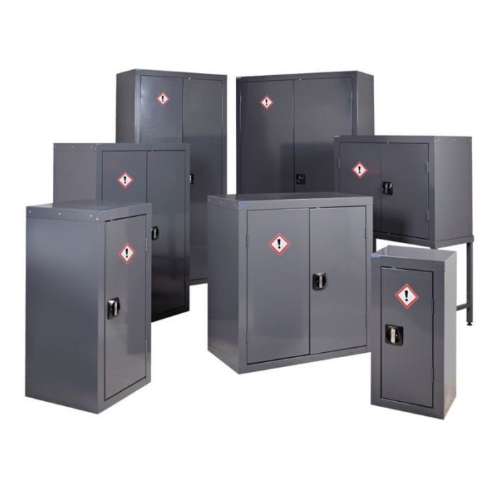 Coshh Cupboards Uk Manufactured Steel Chemical Storage Qmp