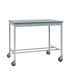 Mobile Square Tube Workbench - H.840 W.1200 D.900mm - Laminate Worktop