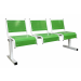 Spectrum Beam Seating - 3 Seater - Green Seats