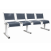 Spectrum Beam Seating - 4 Seater - Dark Grey Seats