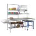 Pack Tek Dual Workbench Kit 2 - H.840-1100 W.2100 D.750 - Laminate Worktop