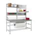 Pack Tek Individual Workbench Kit 1 - H.840-1100 W.1500 D.750 - Laminate Worktop