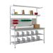 Pack Tek Individual Workbench Kit 4 - H.840-1100 W.1500 D.750 - Laminate Worktop