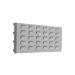 Louvre Back Panel 600mm to suit 1200mm Workbench - Light Grey