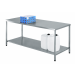 Stainless Steel Workbench & Lower Shelf - H.840 W.1800 D.600