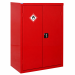 Flammable Liquid Storage Cupboard - 2 Shelves - H.1200 W.900 D.460