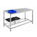 Stainless Steel Workbench - H.840 W.1500 D.600