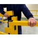 Lift Out Single Rail Barrier Gate - 900Hx1200Lmm