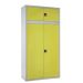 Modular Cupboard - 3 Shelves - H.2300 W.900 D.460 - Yellow Doors