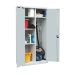 Utility Cupboard - Light Grey - 3 Shelves - H.1800 W.1200 D.460