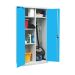 Utility Cupboard - Light Blue - 3 Shelves - H.1800 W.1200 D.460