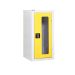 Vision Door Cupboard - Yellow Doors - 2 Shelves - H.700 W.350 D.300