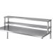 Double Tier Upper Shelf - H.600 W.1200 D.300