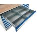 Steel Drawer Dividers - Option B - 100mm Depth Drawer Insert - Suitable for D.750 Cabinets