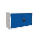  Euroslide Modular Overhead Cupboards - H.500 W.900 D.325 - Blue Fronts 