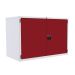  Euroslide Cupboard - 1x750mm - H.825 W.1200 D.650 - Red