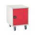 Mobile Underbench Cabinet - Cupboard 1x550mm - 780.600.650 - Red