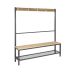 Island Bench - Single Sided - 5 Hooks & Basket H.1630 W.1500 D.300