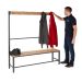 Island Bench - Single Sided - 5 Hooks H.1630 W.1500 D.300