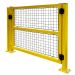Double Panel Gate Self-Closing Barrier - Mesh - 1100x900mm with Lock