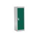 Spectrum School Locker - 1 Compartment - Guava Green Doors - H.955 W.300 D.300