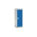 School Locker - 1 Compartment - Blue Door - H.955 W.380 D.380