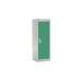 School Locker - 1 Compartment - Green Door - H.955 W.300 D.450