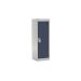 School Locker - 1 Compartment - Dark Grey Door - H.955 W.380 D.380