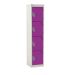 Spectrum School Locker - 4 Compartment - Summer Lilac Doors - H.1365 W.300 D.300